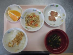 ☆もりもりランチ（３／１１）